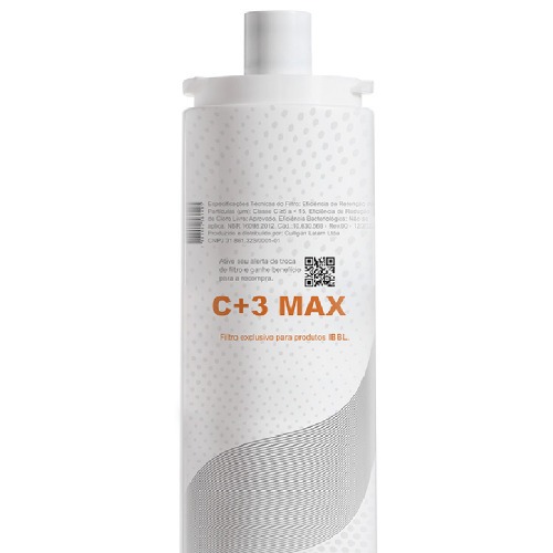 Refil Filtro para purificador de �gua Natural Max C+3