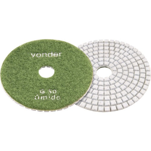 Disco de lixa diamantado com costado em pluma 4 Disco de lixa diamantado com costado em pluma 4