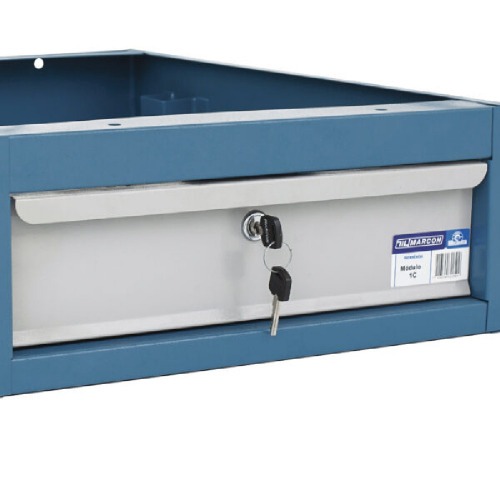 M�dulo com 1 gaveta para bancada modular - 1C