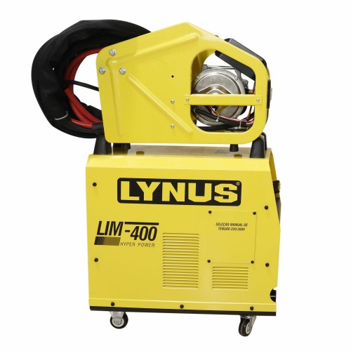 Inversora de solda multiprocesso 400A para Eletrodo Mig e Tig cabe�ote externo Trif�sica - LIM-400HP