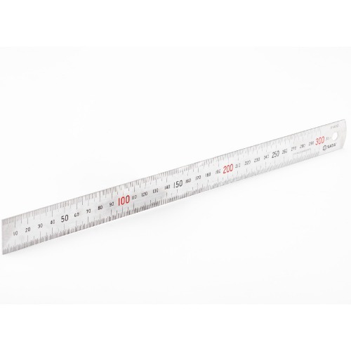 Escala m�trica em a�o inoxid�vel 300 mm - ST91402