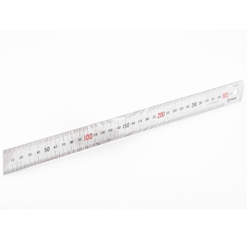 Escala m�trica em a�o inoxid�vel 300 mm - ST91402
