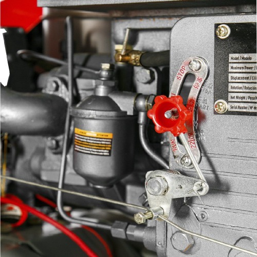 Microtrator a diesel 16,5 hp 4 tempos partida el�trica - TDWT80E