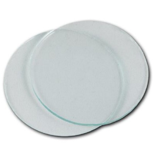 Lente redonda incolor para �culos de solda 50 mm