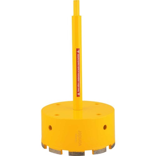 Serra copo diamantada 120 mm com encaixe de 3/8 Serra copo diamantada 120 mm com encaixe de 3/8