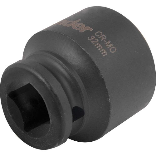 Soquete sextavado de impacto 32 mm encaixe 1/2 Soquete sextavado de impacto 32 mm encaixe 1/2