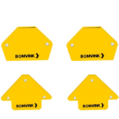Esquadro magn�tico para solda capacidade 4 e 11 kg com 6 pe�as - BOM-3608