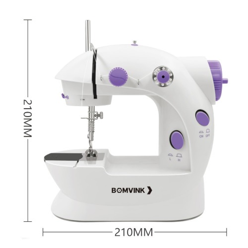 Mini maquina de costura port�til el�trica com pedal - BOM-1505  110V/220V