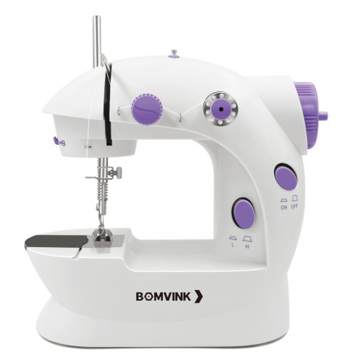 Mini maquina de costura port�til el�trica com pedal - BOM-1505  110V/220V
