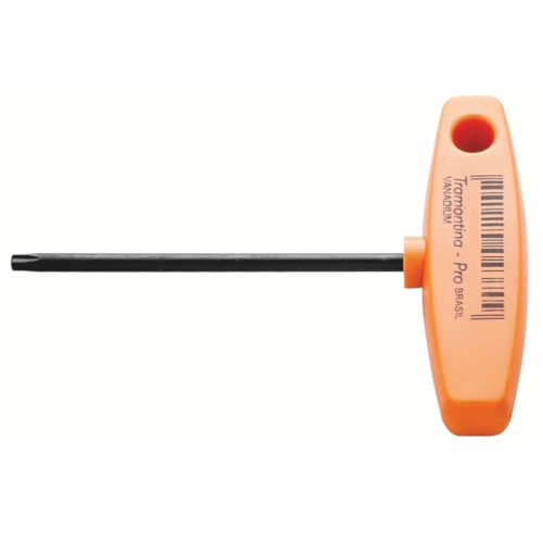 Chave hexalobular T20 x 100 mm cabo T a�o cromo van�dio