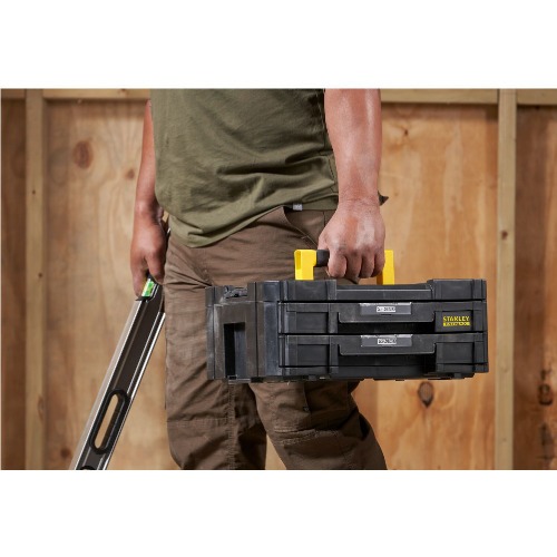 Caixa pl�stica para ferramentas com 2 gavetas Fatmax - Pro-Stack
