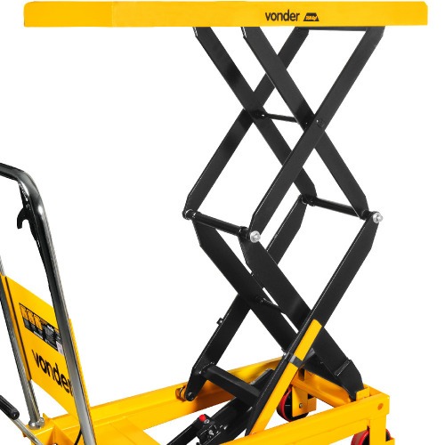 Mesa hidráulica pantográfica capacidade 350 Kg com roda de PU - MPP 352 Mesa hidráulica pantográfica capacidade 350 Kg com roda de PU - MPP 352