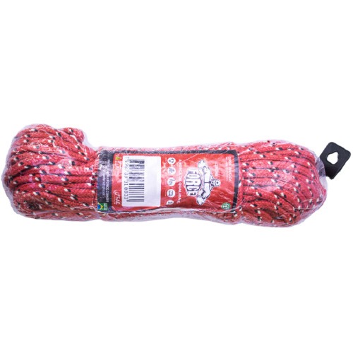 Corda multifilamento tran�ada 8 mm x 10 m cores sortidas - 238