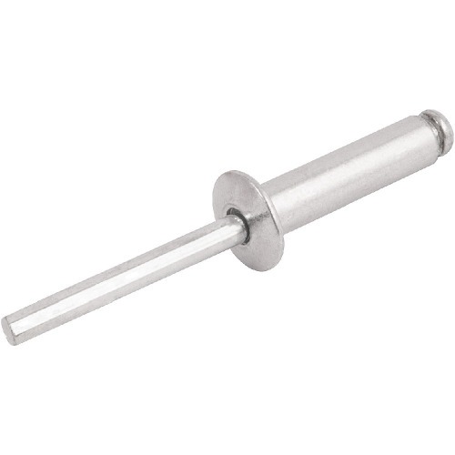 Rebite de repuxo em alum�nio 4,0 x 25 mm com 50 pe�as