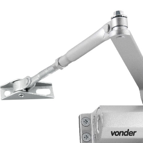 Mola a�rea para porta pot�ncia 2 prata