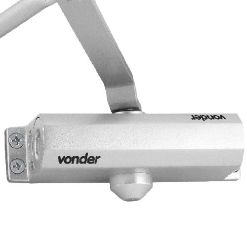 Mola a�rea para porta pot�ncia 2 prata