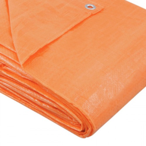 Lona de polietileno 5 x 3 m 100 micra laranja Lona de polietileno 5 x 3 m 100 micra laranja