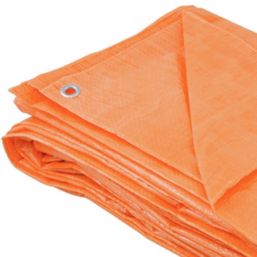 Lona de polietileno 5 x 3 m 100 micra laranja Lona de polietileno 5 x 3 m 100 micra laranja