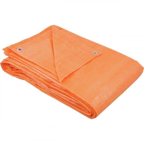 Lona de polietileno 7 x 5 m 100 micra laranja Lona de polietileno 7 x 5 m 100 micra laranja