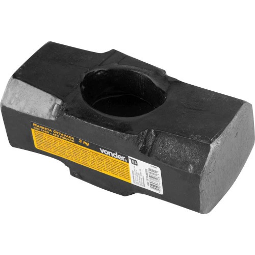 Marreta oitavada 3 kg sem cabo Marreta oitavada 3 kg sem cabo