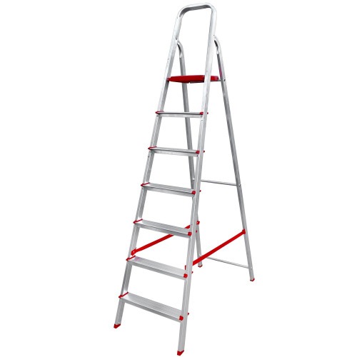 Escada de alum�nio 7 degraus residencial - ESC0066