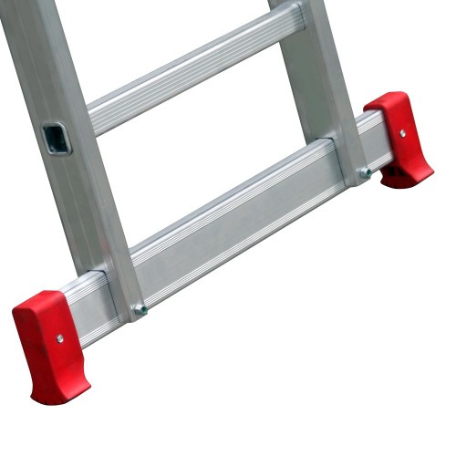 Escada de alum�nio extens�vel 2,96 x 4,86 m 2 x 10 degraus - ESC0619