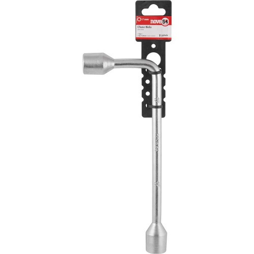 Chave biela 17 mm sextavada aço carbono Chave biela 17 mm sextavada aço carbono