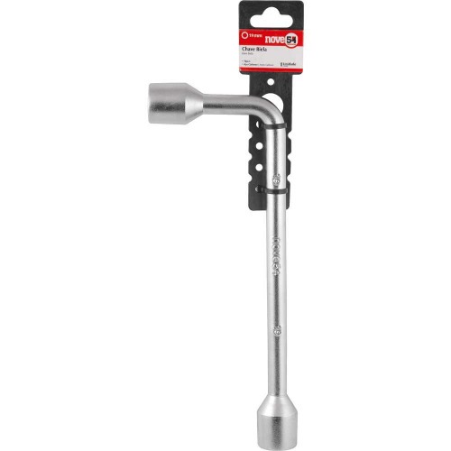 Chave biela 19 mm sextavada aço carbono Chave biela 19 mm sextavada aço carbono