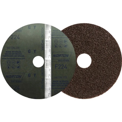 Disco de lixa de fibra 115 x 22,23 mm - Metalite F227