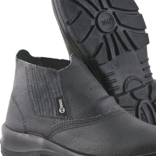 Botina monodensidade em couro sint�tico com el�stico - BEN 410