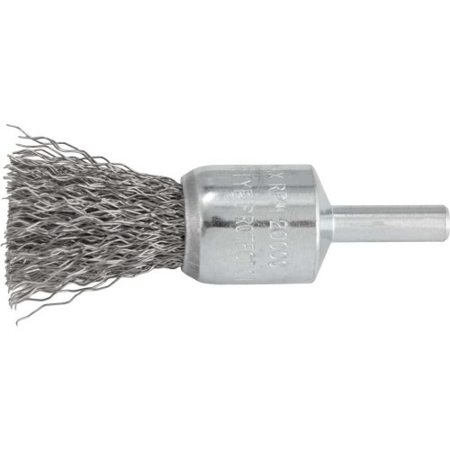 Escova de a�o tipo pincel ondulada 19 mm