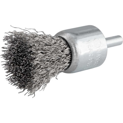 Escova de a�o tipo pincel ondulada 25 mm