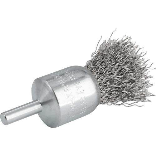 Escova de a�o tipo pincel ondulada 25 mm