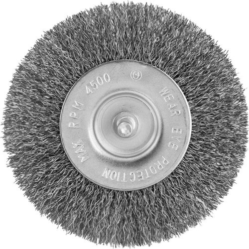 Escova circular de aço 4 x 1/2 Escova circular de aço 4 x 1/2