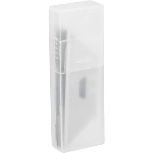 Lâmina para estilete trapezoidal 19 mm 10 peças Lâmina para estilete trapezoidal 19 mm 10 peças