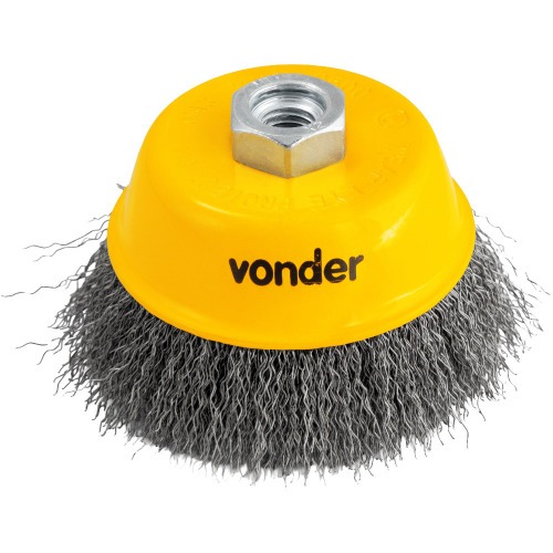 Escova de a�o ondulado tipo copo 4