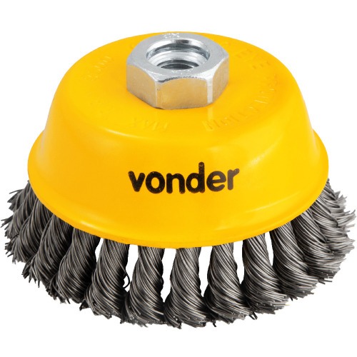 Escova de a�o torcido tipo copo 3