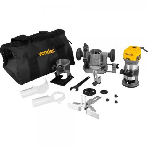 Tupia manual 710 watts para pin�a de 6 a 8 mm com 3 bases - TVL 713  220V