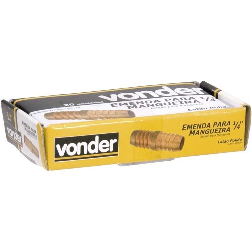 Emenda para mangueira 1/4 Emenda para mangueira 1/4