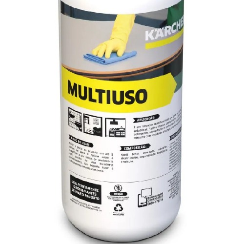 Detergente para uso geral em superf�cies com 1 litro