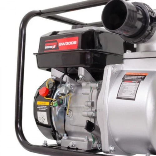 Motobomba a gasolina 7 hp autoescorvante recalque de 3