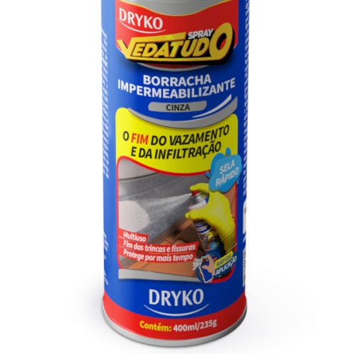 Borracha líquida impermeabilizante spray 400 ml - Vedatudo Borracha líquida impermeabilizante spray 400 ml - Vedatudo