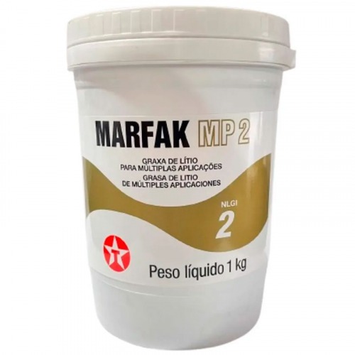 Graxa de l�tio para m�ltiplas aplica��es 1 kg - MP2 Marfak