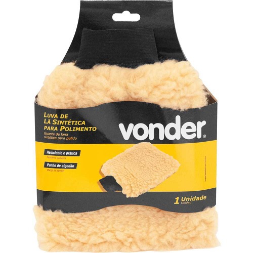 Luva de l� sint�tica para polimento  
