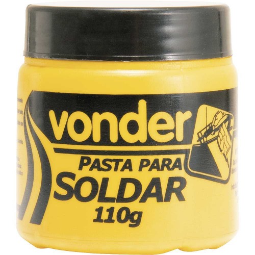 Pasta para solda com estanho fio 110g Pasta para solda com estanho fio 110g