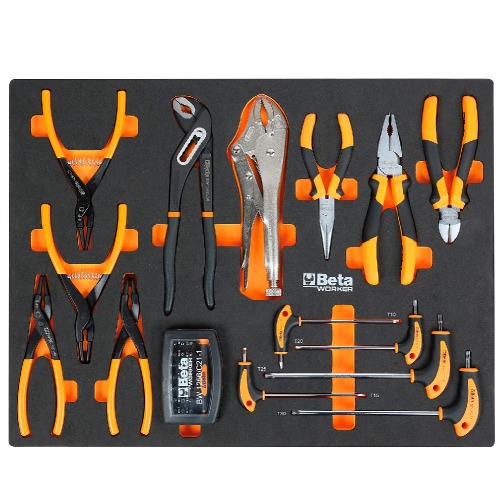 Jogo de ferramentas bandeja com espuma EVA 268 pe�as para RSC24 - KIT/PRM2