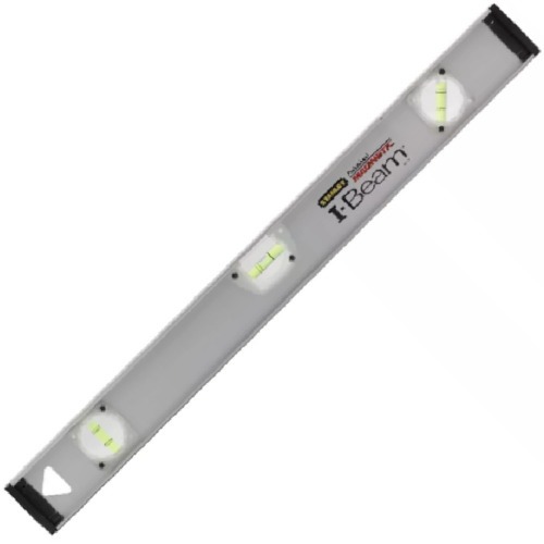 Nível de alumínio 24'(610 mm) base magnética 2 bolhas I-Beam Nível de alumínio 24'(610 mm) base magnética 2 bolhas I-Beam