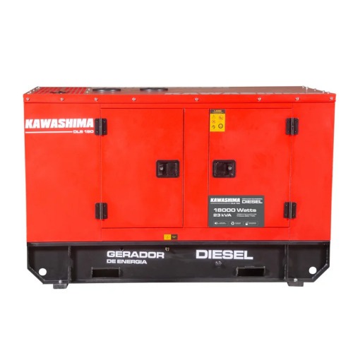 Gerador de energia 23 Kva a diesel cabinado trif�sico 220V- DLS 190-ST2