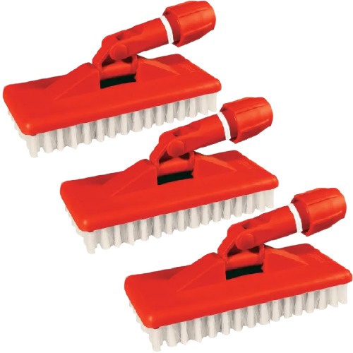 Escova macia com suporte com 3 peças - Limpa tudo Escova macia com suporte com 3 peças - Limpa tudo