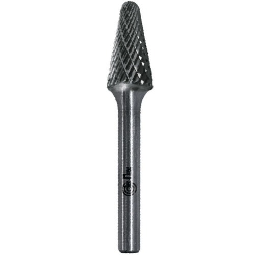 Lima rotativa endurecida c�nica redonda 8 x 22 mm haste 6 mm - 23.271